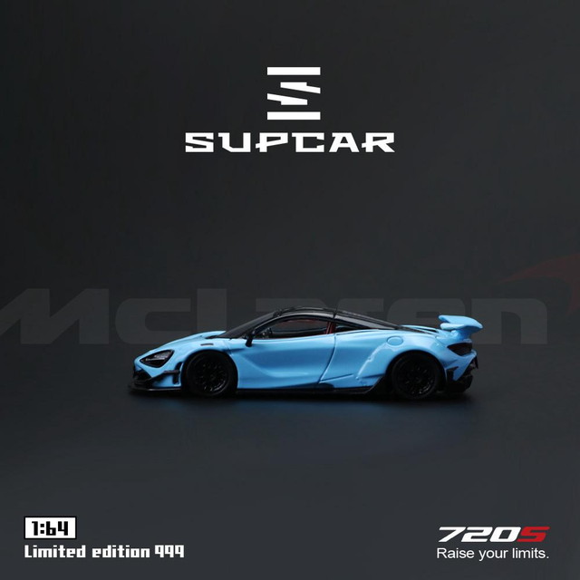 予約 SC64048 SUPCAR SC 1/64 マクラーレン McLaren 720S Sky Blue