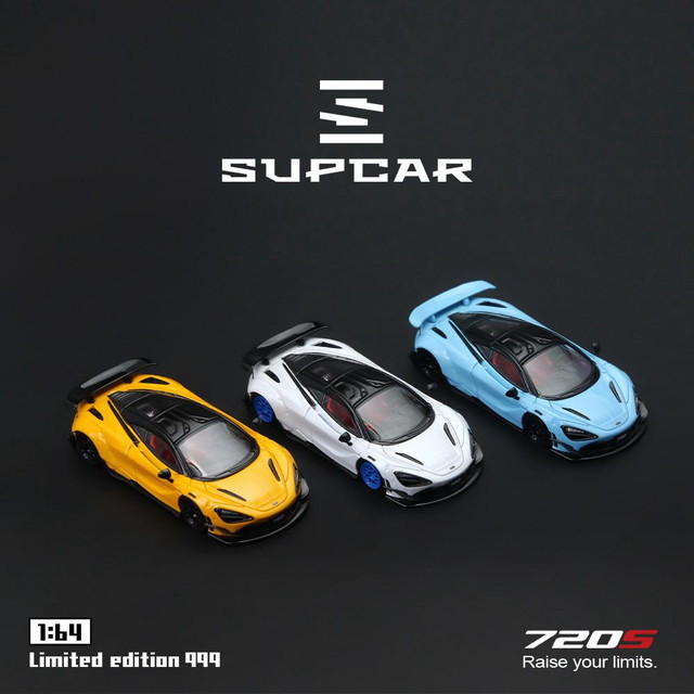 予約 SC64048 SUPCAR SC 1/64 マクラーレン McLaren 720S Sky Blue