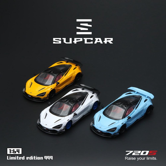予約 SC64048 SUPCAR SC 1/64 マクラーレン McLaren 720S Sky Blue