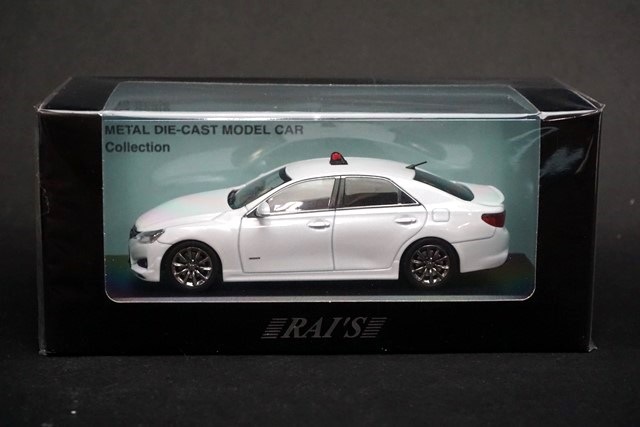 RAI'S 新品 トヨタ マークX プレミアムGRX133 大阪府警高速1/43 RAI'S 新品 トヨタ マークX プレミアムGRX133 大阪府警高速1/43