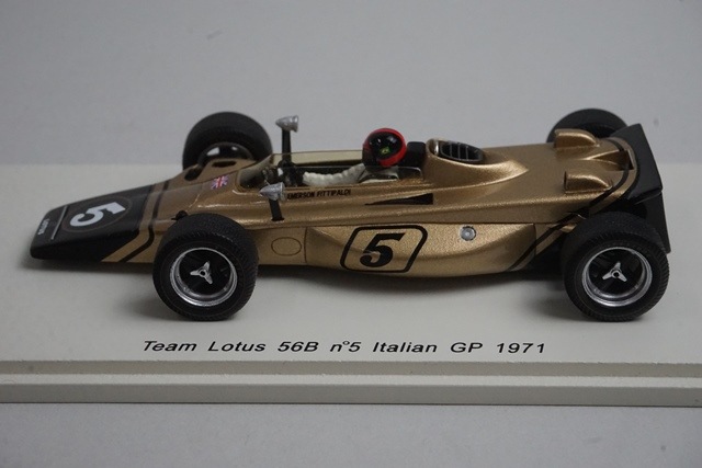 1/43 スパーク S1766 チーム ロータス 56B イタリアGP 1971 #5 E