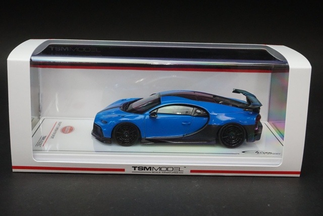 1/43 TSM TSM430574 ブガッティ シロン ピュールスポール ブルー