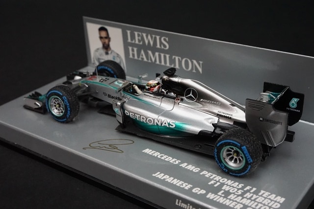 【中古】 ミニカー メルセデス AMG パトローナスF1チームW06 ウイナー.L.ハミルトン MINICHAMPS 中古】 ミニカー メルセデス AMG パトローナスF1チームW06