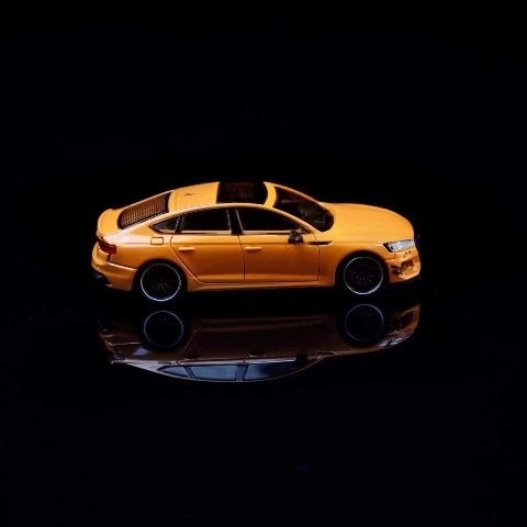 予約 BSC 1/64 アウディ Audi RS5 Sportback ABT イエロー, Boost Gear