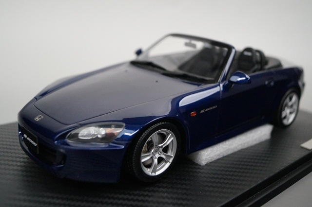 新品19B03-22 onemodel 1/18 ホンダ S2000 AP2 ROYAL NAVY BLUEPEARL