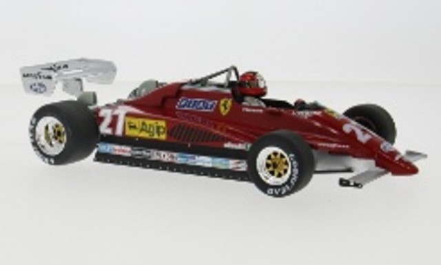 新品 MCG18629F モデルカーグループ 1/18 フェラーリ 126C2 1982年