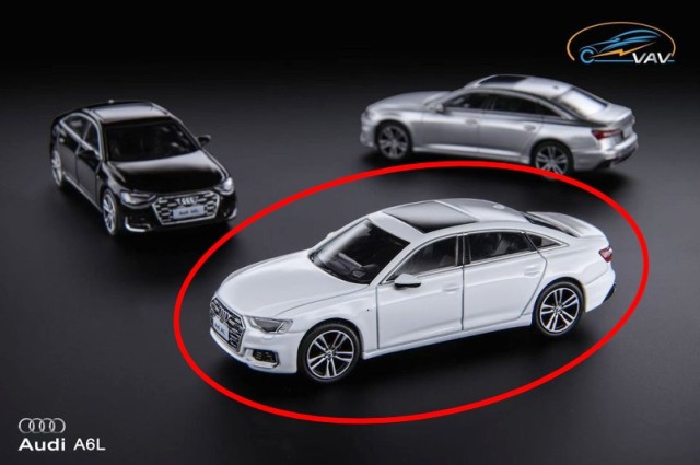 新品 VAV 1/64 アウディ AUDI A6L White, Boost Gear ミニカー通販