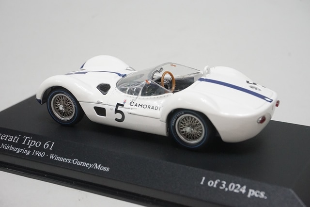 モンさん専用 1/43 ミニチャンプス 400601205 マセラティ Tipo 61 1000Km