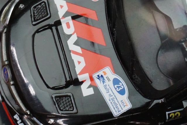 iXO イクソ　スバル　インプレッサ　R4 ラリー　1/43 Ixo 1:43 スバルインプレッサWRC＃4ダーティーバージョンラリー