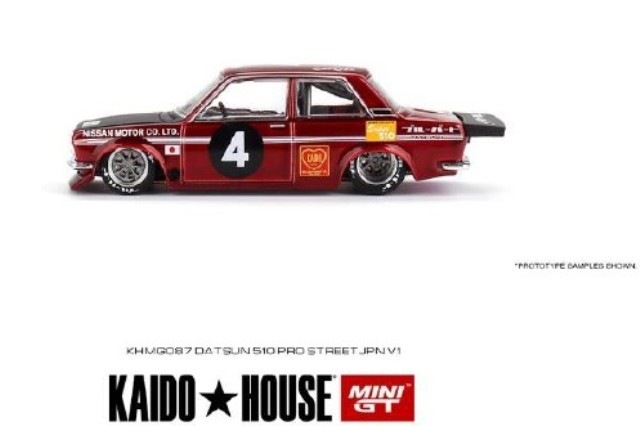 ���� KHMG087 TSM MINI-GT 1/64 ���åȥ��� KAIDO 510 �ץ����ȥ꡼�� JAPAN V1(���ϥ�ɥ�) 
