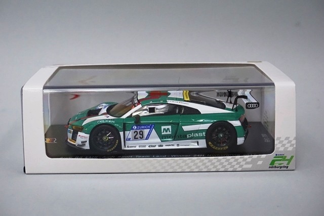 1/43 スパーク SG297 アウディ R8 LMS Audi Sport Team Land