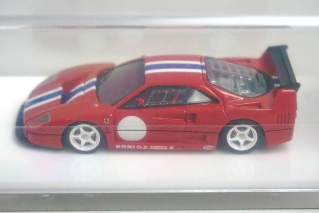 新品 M64X 1/64 フェラーリ F40 LM Competizione Rosso Corsa