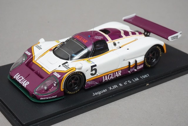 1/43 スパーク S0759 ジャガー XJR8 LMルマン 1987 #5 シルク