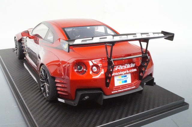 新品19A02-01 onemodel 1/18 日産 Greddy R35 ※クリアカバー付属 