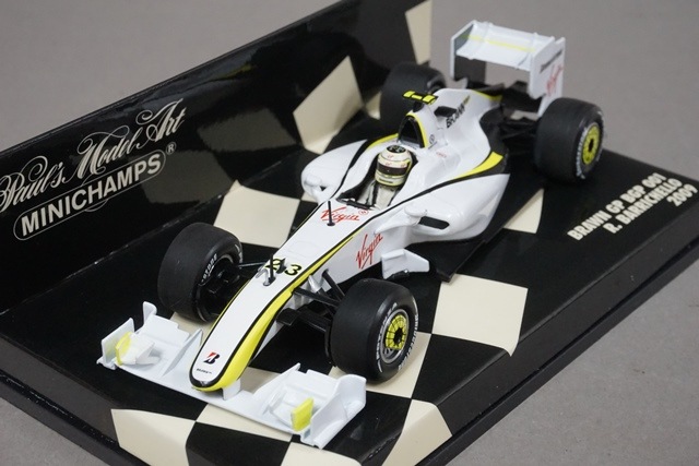 Minichamps 1:18 R. Barrichello Brawn BGP 001 #23 Winner Europe GP