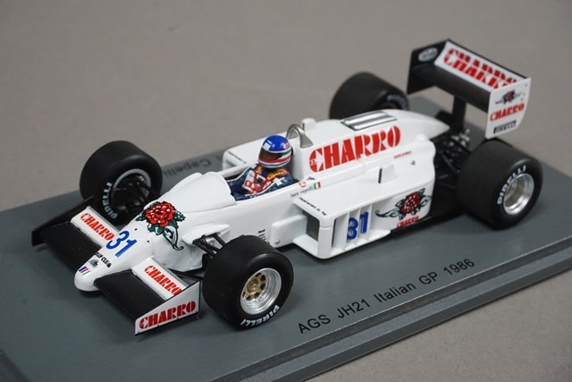 1/43 スパーク S4772 AGS JH21 イタリアGP 1986 #31, Boost Gear