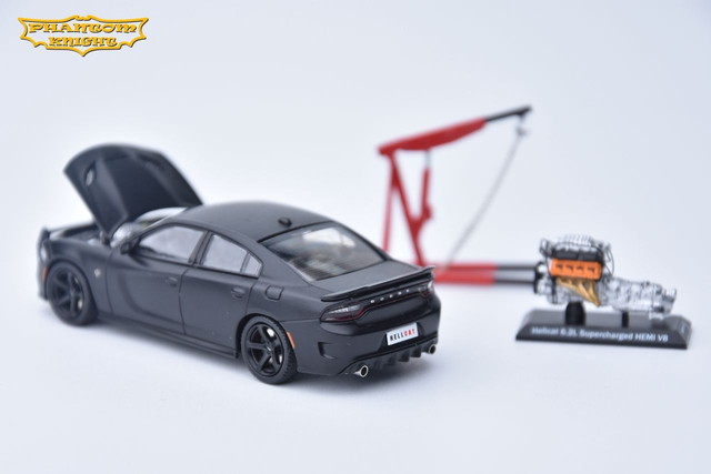新品 Phantom Knight PK 1/64 ダッジ チャージャー 2023 Dodge Charger