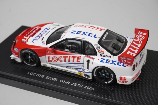 1/43 エブロ P427 日産 ロックタイト ZEXEL GT-R JGTC 2000 #1, Boost