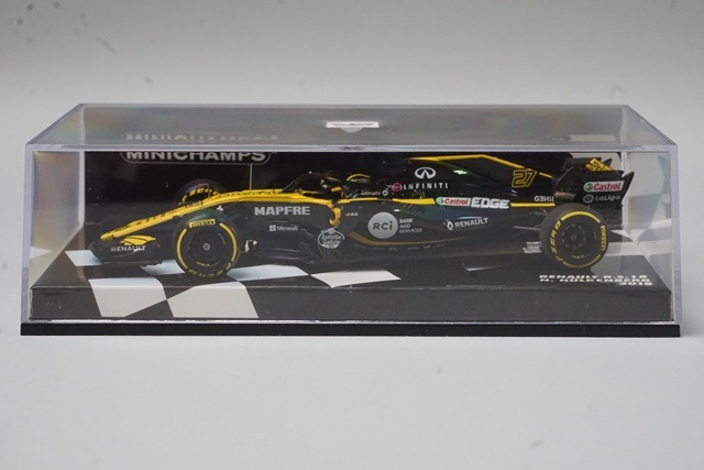 1/43 ミニチャンプス 417180027 ルノー R.S.18 2018 #27 N.ヒュルケン