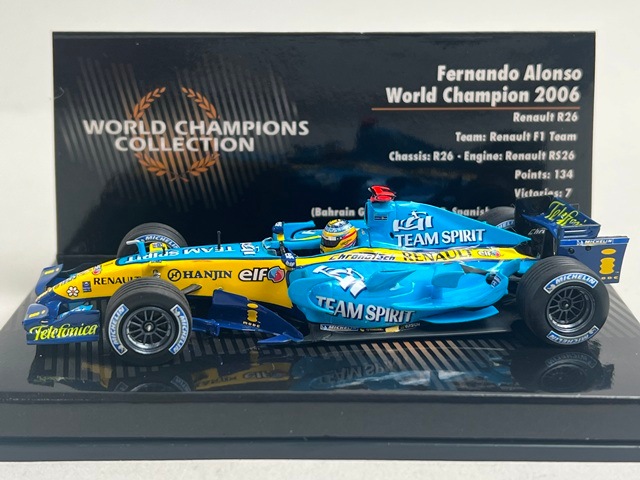 MINICHAMPS ルノー F1 アロンソ 1/43 Amazon | ミニチャンプス1/43 ルノー F1 チーム F.アロンソ 2006