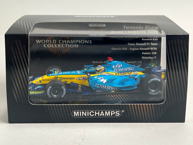 MINICHAMPS ルノー F1 アロンソ 1/43 6 / ルノー/アルピーヌ|1/43スケール【海外並行品】ルノーF1