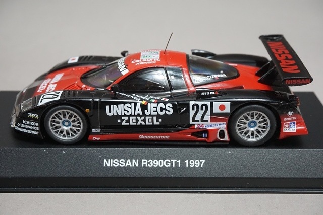 ミニカー NISSAN R390GT1 1997 kyosho 1/43 Kyosho 1/64 NISSAN R91CP. NISSAN R390 GT1 set Die-cast model