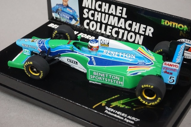 1/43 ミニチャンプス 510430011 ベネトン フォード B193B F1