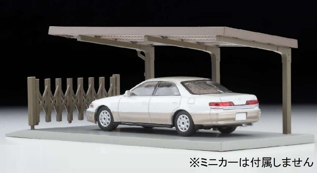 新品 トミーテック 1/64 トミカラマヴィンテージ09b カーポート