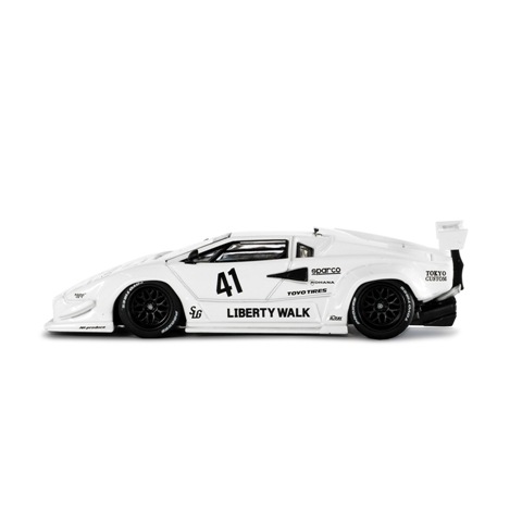  MC256-WH TSM MINI-GT 1/64 ܥ륮 Lamborghini Countach LB-WORKS White 2024 Tokyo Auto Salon LHD #41 LBWK ֥ꥹ