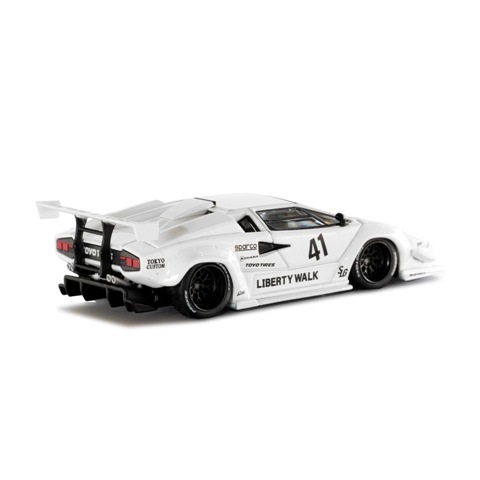  MC256-WH TSM MINI-GT 1/64 ܥ륮 Lamborghini Countach LB-WORKS White 2024 Tokyo Auto Salon LHD #41 LBWK ֥ꥹ