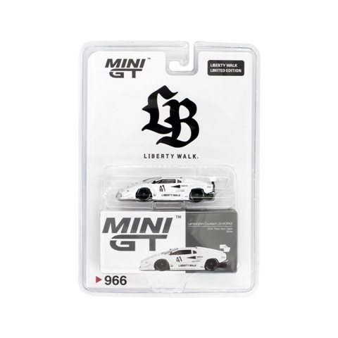  MC256-WH TSM MINI-GT 1/64 ܥ륮 Lamborghini Countach LB-WORKS White 2024 Tokyo Auto Salon LHD #41 LBWK ֥ꥹ