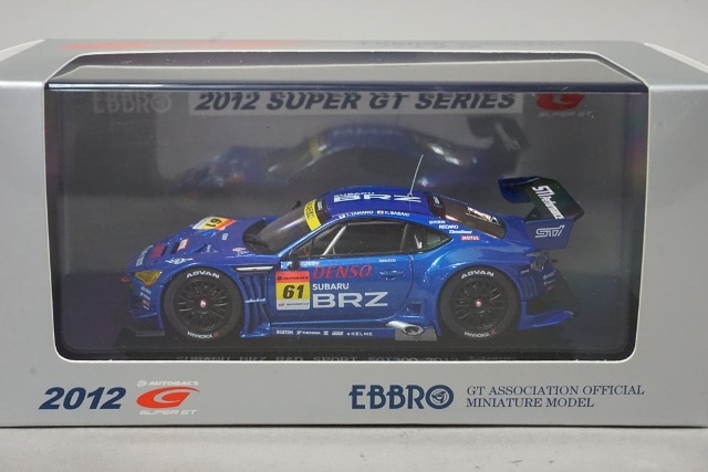 Amazon | EBBRO 1/43 SUBARU BRZ R&D SPORT SUPER GT300#61 2012