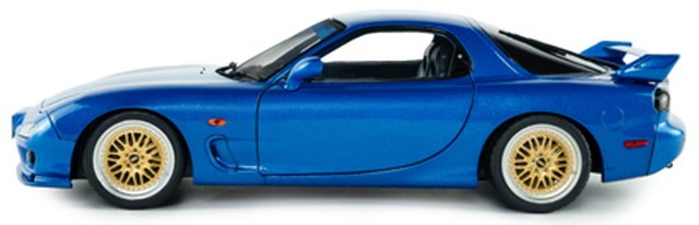 予約 S1810611 SOLIDO 1/18 マツダ RX-7 (FD3S) 1999 (ブルー) , Boost