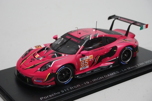1/43 スパーク S8766 ポルシェ 911 RSR-19 アイアン デイムス LM 24H