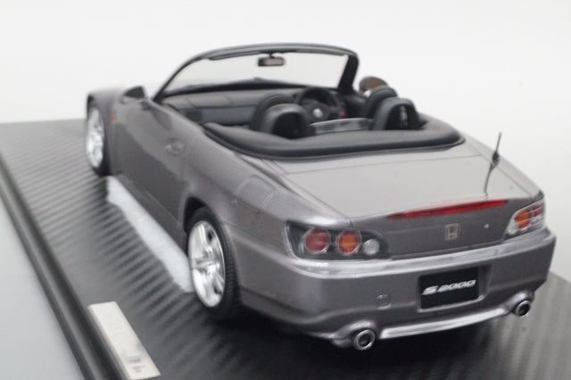 新品19B03-23 onemodel 1/18 ホンダ S2000 AP2 MOON ROCKMETALLIC