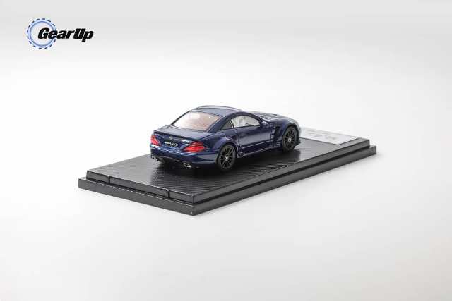 新品 Gear Up Models / GUM 1/64 SL65 AMG Black Series, R230 2008