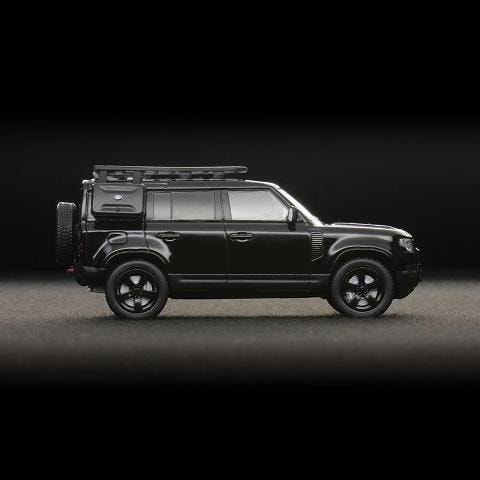 1/43 ランドローバー　ディフェンダー110 ブラック　2014 ミニカー Amazon.co.jp: 1／43 ランドローバー ディフェンダー110