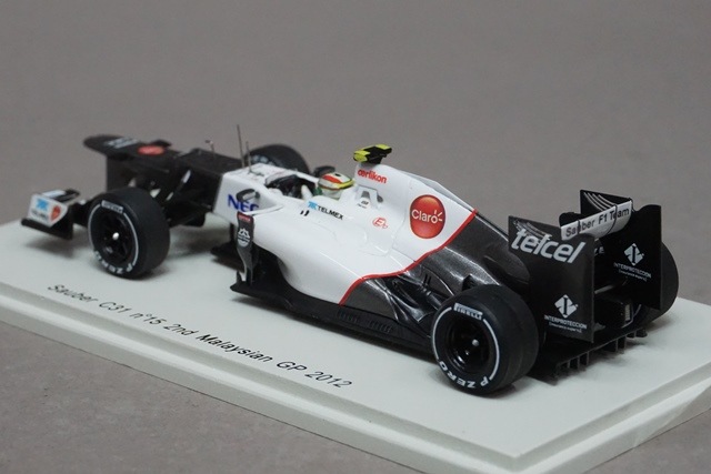 1/43 スパーク S3033 ザウバー C31 マレーシアGP 2nd 2012 #15 S