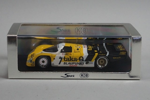 1/43 スパーク KBS014 ポルシェ 962 C ルマン 1987 #7, Boost Gear