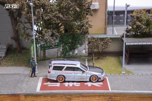 新品 Zoom 1/64 日産 ステージア 改 STAGEA R34 GT-R WC34 260RS Wagon