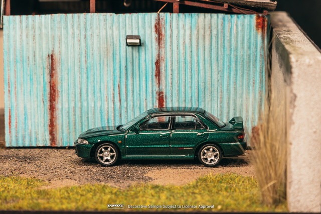 予約 T64G-048-GR Tarmac Works 1/64 三菱 Mitsubishi Lancer GSR Evolution ...