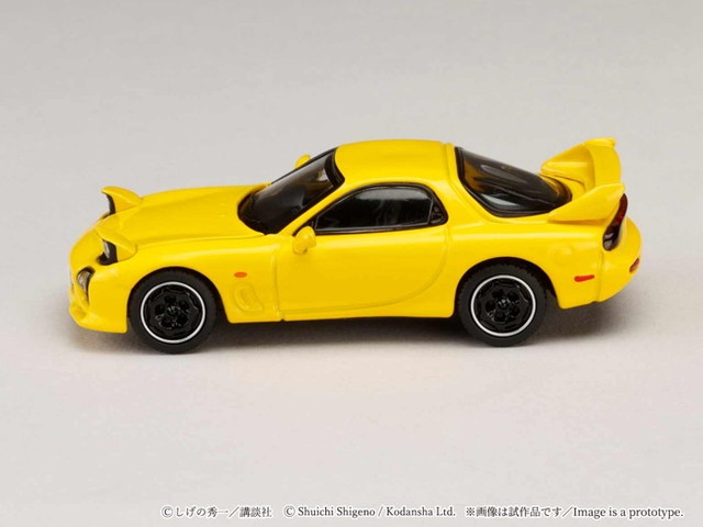 RX-7 ミニカー 新品 HJDMD002B ホビージャパン 1/64 マツダ MAZDA RX-7 (FD3S