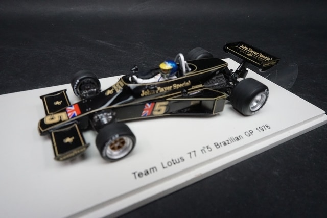 LOT-SPK-77BRA スパーク 1/43 プラネックス特注 ロータス77 R.ピーター