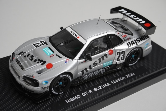 エブロ。1/43日産スカイラインGTR.BNR。 エブロ 1/43 ニッサン スカイライン GT-R R34 Vスペック2