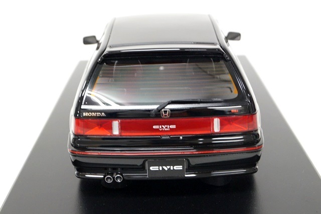 【2025秋冬新作】 onemodel 新品16B16-05 1/18 ブラック EF9 シビック ホンダ ミニカー