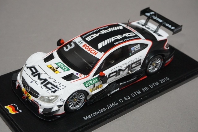 1/43 スパーク SG221 メルセデス AMG C 63 DTM 8th team HWA 2015 #3