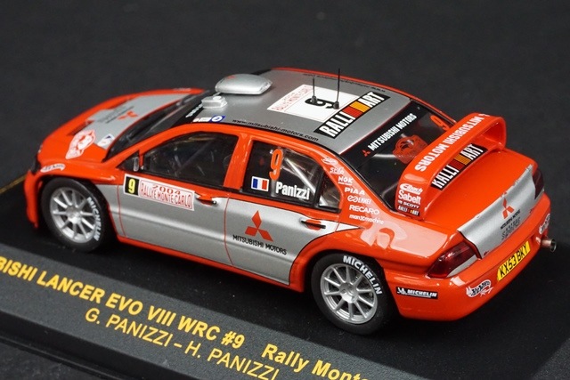 1/43 イクソ RAM146 三菱 ランサー エボリューションⅧ WRC