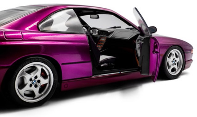 新品 S1807006 SOLIDO 1/18 BMW 850(E31) CSI 1991 バイオレット