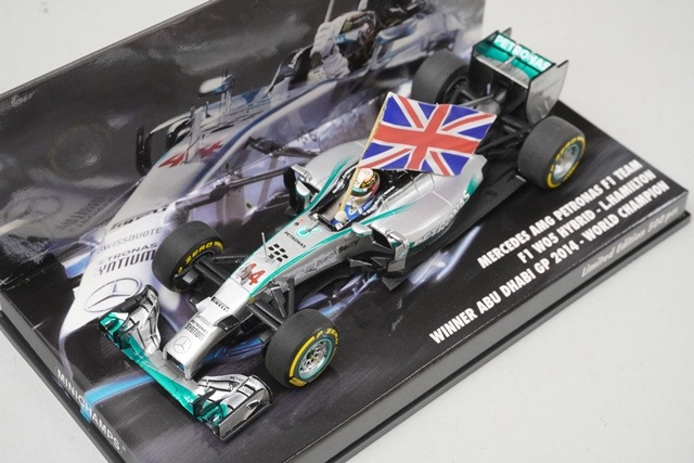 1/43 �ߥ˥����ץ� 413140544 �桼�����ݡ������� ��륻�ǥ�AMG �ڥȥ��ʥ� F1������ W05 �ϥ��֥�å� ���֥���GP ͥ�� 2014 ���ɥ����ԥ��� #44 L.�ϥߥ�ȥ�