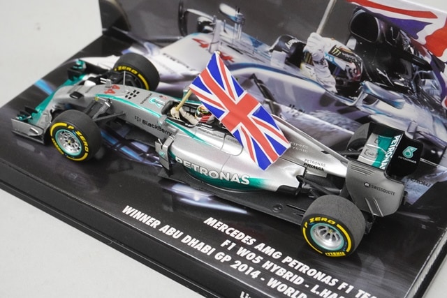 1/43 �ߥ˥����ץ� 413140544 �桼�����ݡ������� ��륻�ǥ�AMG �ڥȥ��ʥ� F1������ W05 �ϥ��֥�å� ���֥���GP ͥ�� 2014 ���ɥ����ԥ��� #44 L.�ϥߥ�ȥ�